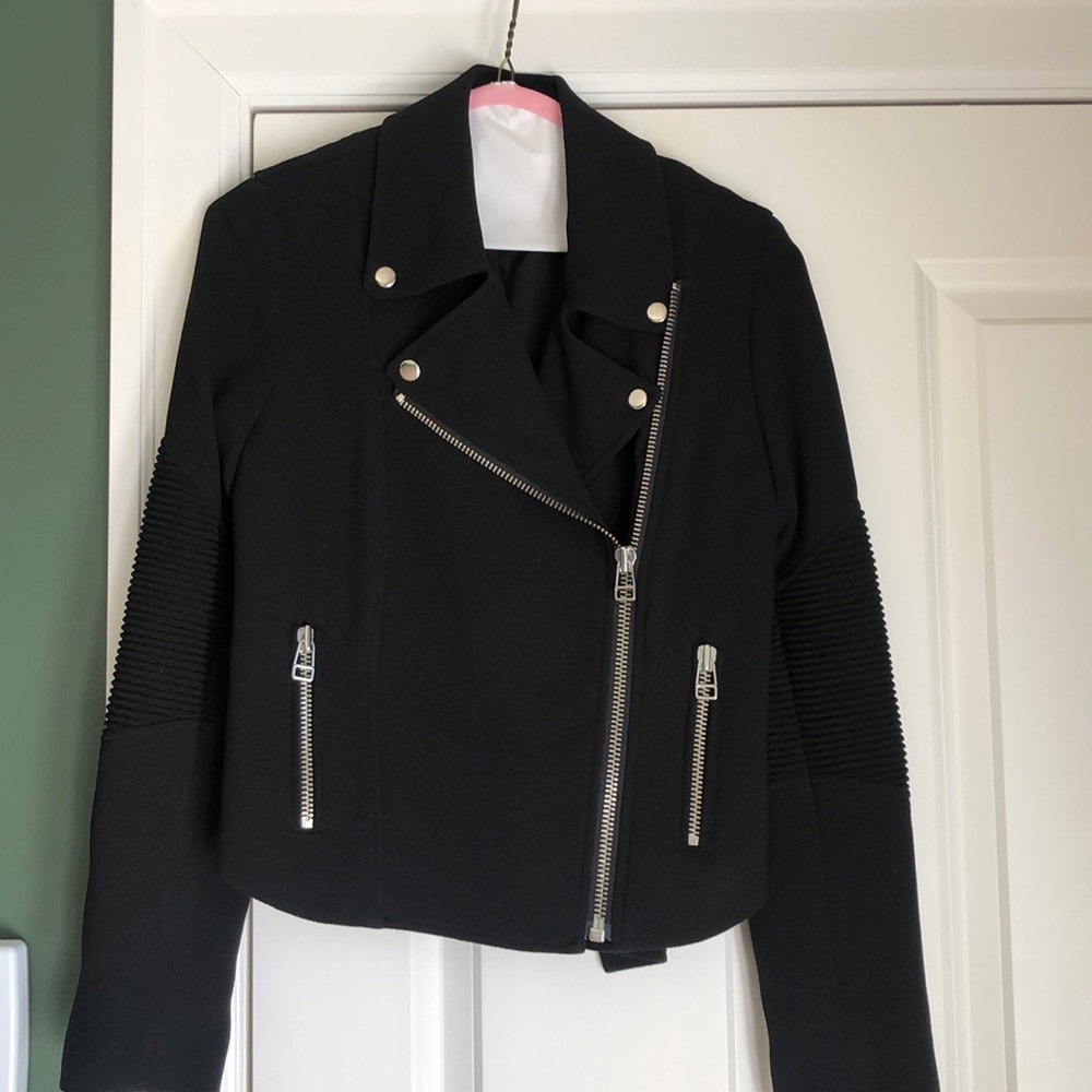 Moto jacket by Aritzia Wilfred.